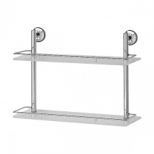Полка 2-х ярусная 40 см FBS STANDARD STA 064