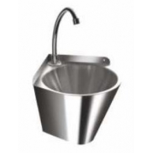 Раковина угловая из нержавеющей стали ССК-06/605