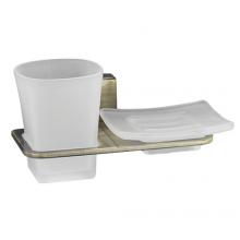 Держатель стакана и мыльницы WasserKRAFT Exter K-5226