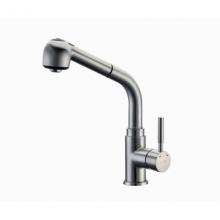 Смеситель для кухни с выдвижной лейкой WasserKRAFT Wern 4266