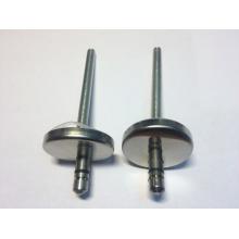 Крепление для сидений универсальное хромированное c удлиненной шпилькой 10см