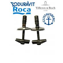 Антивандальное крепление для крышки (сиденья) унитаза с глухим отверстием