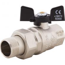 Кран шаровой Valtec Base рукоятка бабочка 1/2"