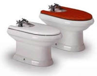 Лакированная крышка Roca America для унитаза, вишня 801490М14