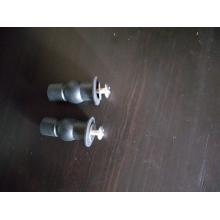 Прорезиненные Крепежные дюбеля для крышки-сиденья унитаза с глухим отверстием