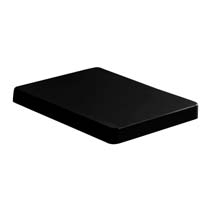 Сиденье квадратное черное Kerasan CENTO 358704 SoftClose
