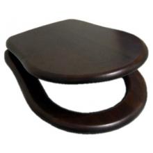 Сиденье, хром. шарниры, орех RETRO KERASAN 109040