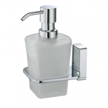 Дозатор для жидкого мыла стеклянный, 300 ml WasserKRAFT Leine К-5099